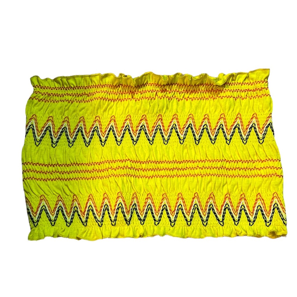 Yellow Tube Top